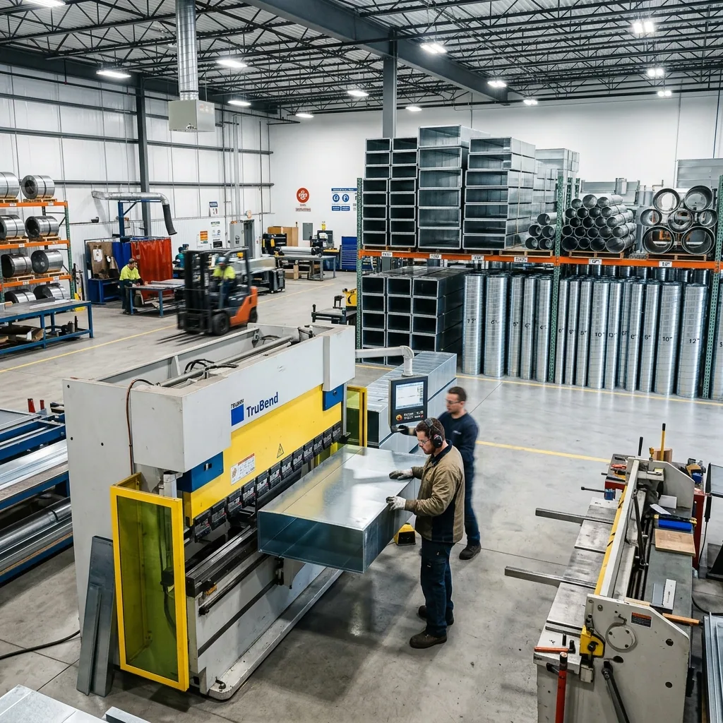 Sheet Metal Duct Fabrication